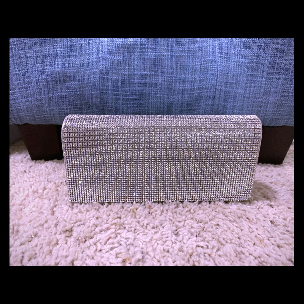 Rhinestone clutch